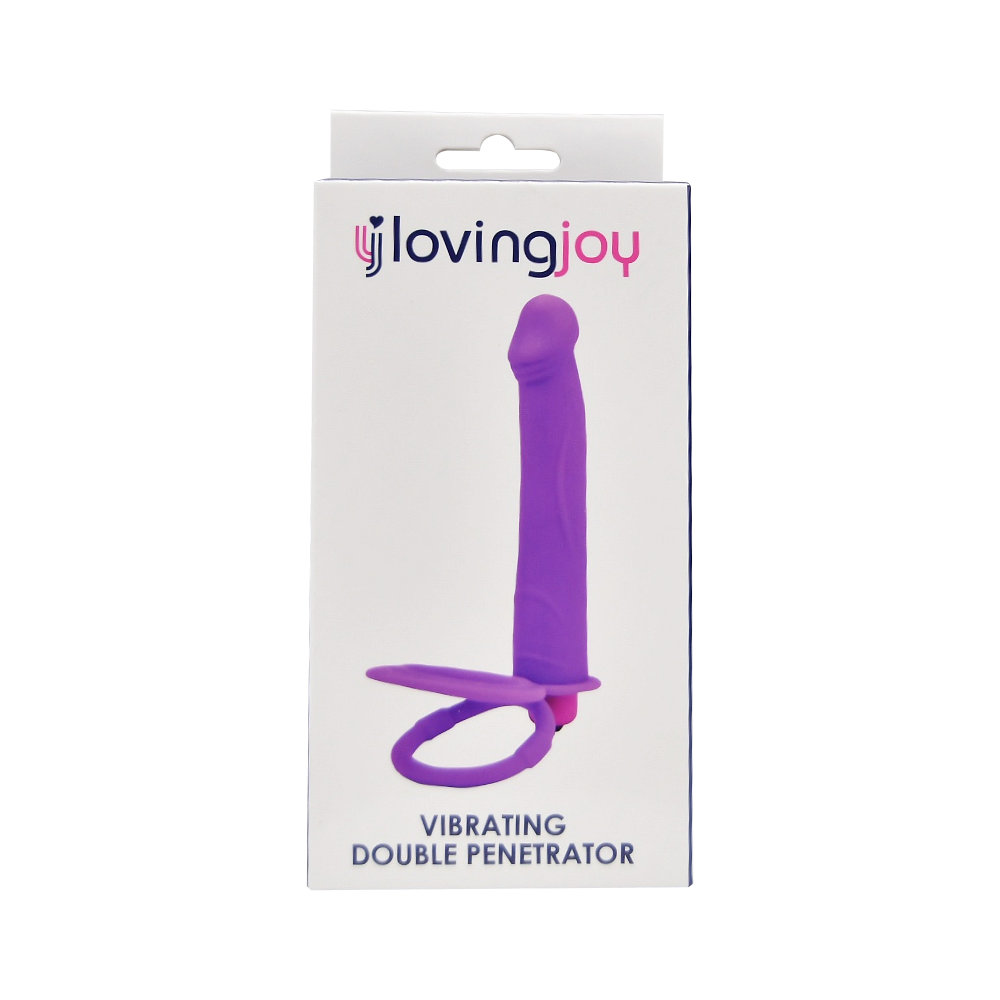 Loving Joy Double Penetration Strap On Vibrator - Image 3