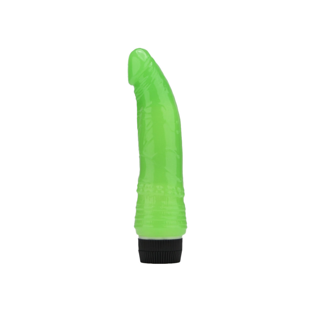 Loving Joy 7 inch Realistic Vibrator Glow in the Dark - Image 4