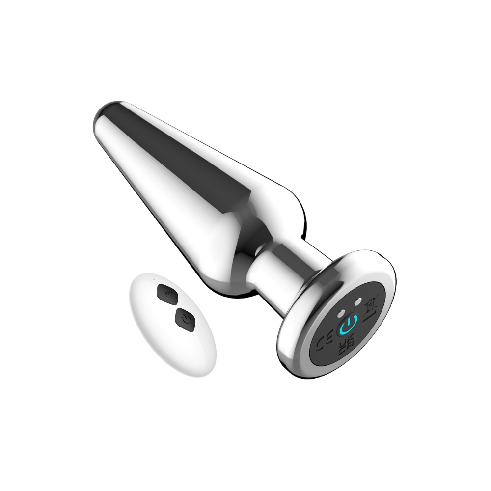 Toosh Remote Controlled Metal Vibrating Butt Plug - Image 2