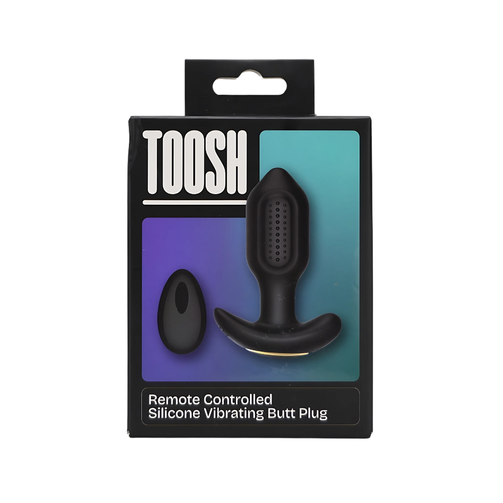 Toosh Remote Controlled Silicone Vibrating Butt Plug - Image 8